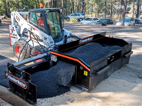 asphalt paving attachment for skid steer|skid steer pavers for sale.